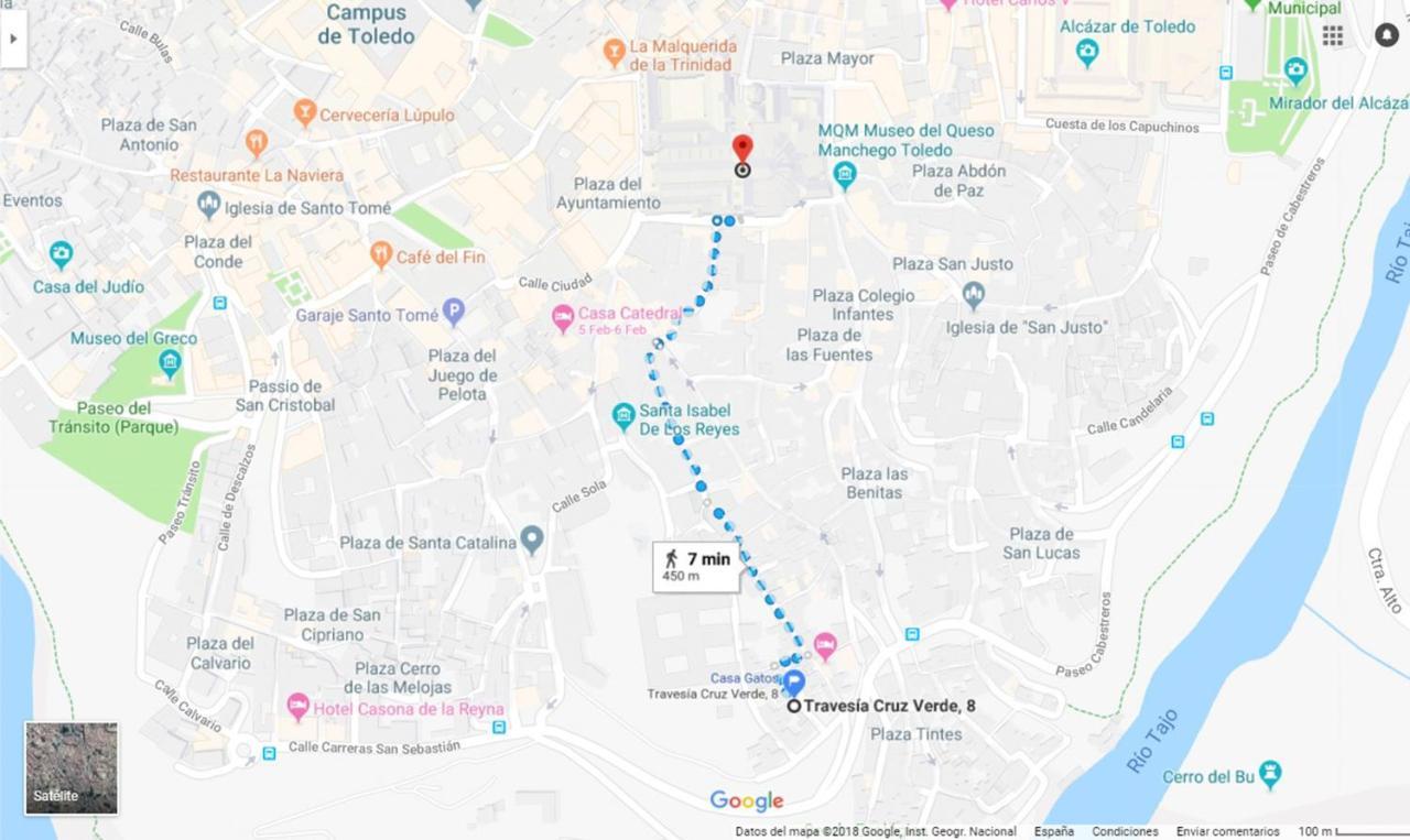 Apartament Casa Gatos Toledo Zewnętrze zdjęcie